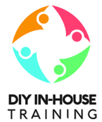 DIY In-House Training Logo on Customer Service PPT Home Page